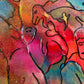 Original Abstract Painting Serg Graff "The Primordial World" Surreal Fantasy Art
