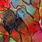 Original Abstract Painting Serg Graff "The Primordial World" Surreal Fantasy Art