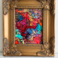 Original Abstract Painting Serg Graff "Hidden Friends" Surreal Fantasy Art, COA