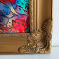 Original Abstract Painting Serg Graff "Hidden Friends" Surreal Fantasy Art, COA
