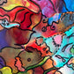Original Abstract Painting Serg Graff "Ice Cream Boy" Surreal Fantasy Art, COA
