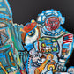 Original Painting on Canvas by Serg Graff, "Gravity", Cosmic Art, COA included