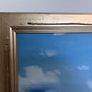 Original Oil painting on canvas seascape, Sailing Ship, signed Also, Gold Frame
