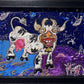 Original Painting on Board in Cartoon Style by Serg Graff "Cosmic Milk", COA