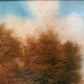 Vintage English Hunting Scene Oil Painting Horses Hounds Equestrian Sporting Art
