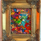 Original Abstract Painting Serg Graff "Air Elephant" Surreal Fantasy Art, COA