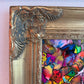 Original Abstract Painting Serg Graff "Cheerful Birds" Surreal Fantasy Art, COA