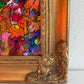 Original Abstract Painting Serg Graff "Cheerful Birds" Surreal Fantasy Art, COA