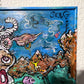 Original Painting on Board in Cartoon Style by S. Graff "Climber Saves Cow" COA