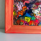 Original Abstract Painting Serg Graff "Rainbow Chosts" Surreal Fantasy Art, COA