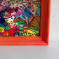 Original Abstract Painting Serg Graff "Rainbow Chosts" Surreal Fantasy Art, COA