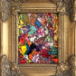 Original Abstract Painting Serg Graff "Creature Parades Surreal Fantasy Art, COA