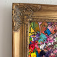 Original Abstract Painting Serg Graff "Creature Parades Surreal Fantasy Art, COA