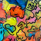 Original Abstract Painting Serg Graff "Wild Creatures" Surreal Fantasy Art, COA (Copy)