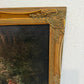 Miklós Santhó (Hungarian, 1869–1932) Antique Oil on board Painting Faun Maidens