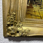 Original painting on canvas Italian Cityscape, Artemis, Signed, Gold Frame