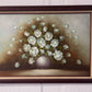 Artist Hugo Large Oil Painting on canvas Still life, Flowers, Framed