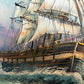 Signed Original oil painting on canvas Seascape Gold Frame Maritime Nautical Art