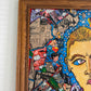 Large Serg Graff "American Legend" Mixed Media Original Contemporary Painting