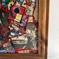 Large Serg Graff "American Legend" Mixed Media Original Contemporary Painting