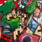 Large Serg Graff "American Legend" Mixed Media Original Contemporary Painting
