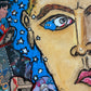 Large Serg Graff "American Legend" Mixed Media Original Contemporary Painting