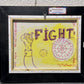 One-of-a-kind Painting on Canvas , 3D Effect, Titled "Fight" by Serg Graff, COA