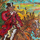 Serg Graff "Fine Hunt" Large Original Oil Painting European Equestrian Art, COA