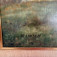 W. Larsen Original Fox Hunting Oil Painting English Hunt Horses Hounds Framed