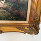 W. Larsen Original Fox Hunting Oil Painting English Hunt Horses Hounds Framed