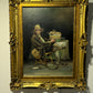 19th/20th century American school Antique oil painting on canvas, Portrait