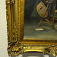 19th/20th century American school Antique oil painting on canvas, Portrait