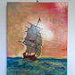 Large Oil Painting on Canvas, Seascape by Serg Graff "Clipper Ship Dream"