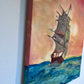 Large Oil Painting on Canvas, Seascape by Serg Graff "Clipper Ship Dream"