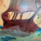 Large Oil Painting on Canvas, Seascape by Serg Graff "Clipper Ship Dream"
