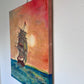 Large Oil Painting on Canvas, Seascape by Serg Graff "Clipper Ship Dream"