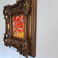 Original Mixed Media Abstract painting by Serg Graff, "Golden Balls" , COA