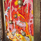 Original Mixed Media Abstract painting by Serg Graff, "Golden Balls" , COA