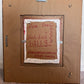 Original Mixed Media Abstract painting by Serg Graff, "Golden Balls" , COA