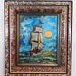 Original Acrylic painting by Serg Graff, Seascape Titled "Drift" , COA