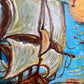 Original Acrylic painting by Serg Graff, Seascape Titled "Drift" , COA