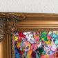 Original Abstract Painting Serg Graff "Pareidolia" Surreal Fantasy Artwork, COA