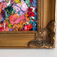 Original Abstract Painting Serg Graff "Pareidolia" Surreal Fantasy Artwork, COA