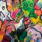 Original Abstract Painting Serg Graff "Pareidolia" Surreal Fantasy Artwork, COA