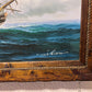 Original Oil painting on canvas, seascape, Sailing Ship, signed Milton