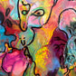 Original Abstract Painting Serg Graff "Pareidolia" Surreal Fantasy Artwork, COA