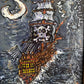 Serg Graff "Haunted Pirate Ship" Original Acrylic Painting Fantasy Maritime Art