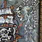 Serg Graff "Haunted Pirate Ship" Original Acrylic Painting Fantasy Maritime Art