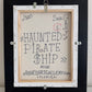 Serg Graff "Haunted Pirate Ship" Original Acrylic Painting Fantasy Maritime Art