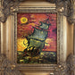 Original Acrylic painting by Serg Graff, Seascape Titled "Eclipse" , COA